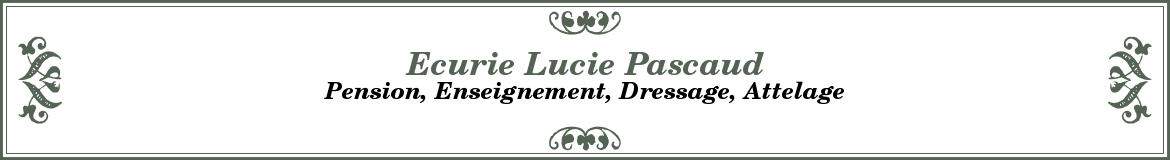 Ecurie Lucie Pascaud